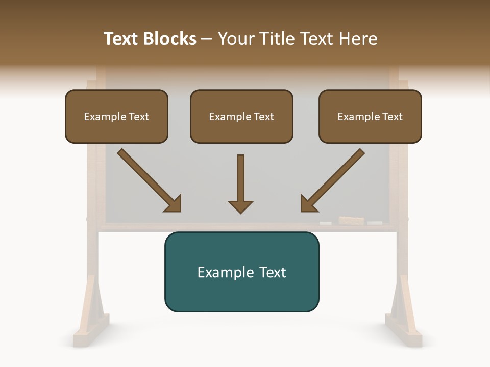 Chalkboard Background Study PowerPoint Template