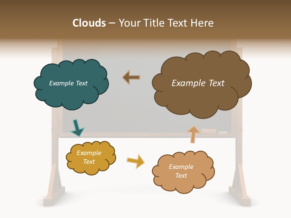 Chalkboard Background Study PowerPoint Template