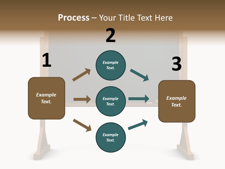 Chalkboard Background Study PowerPoint Template