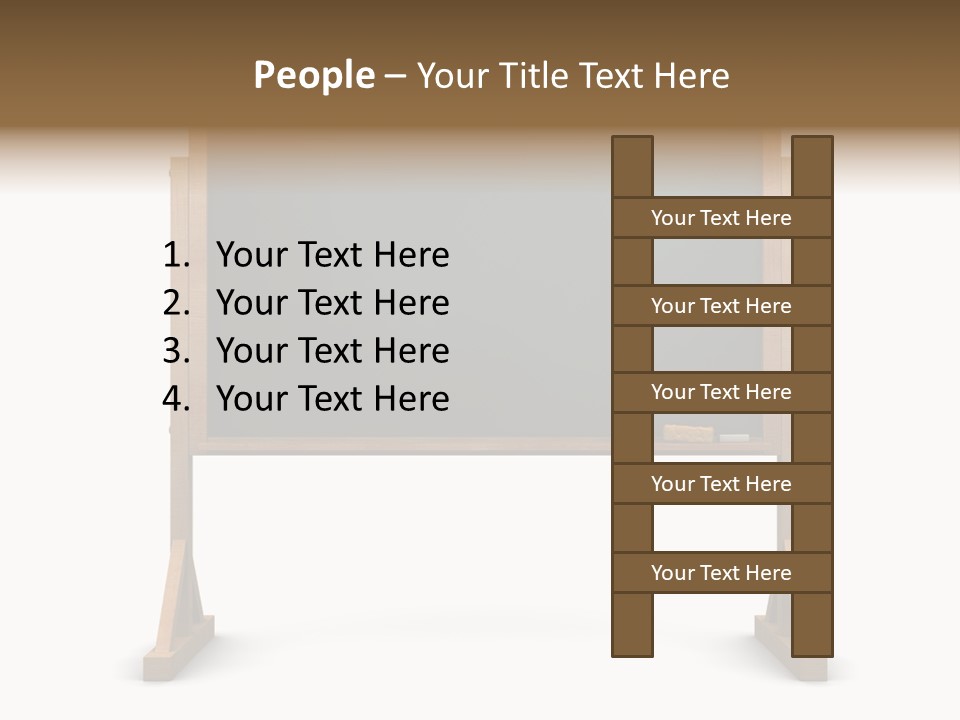 Chalkboard Background Study PowerPoint Template