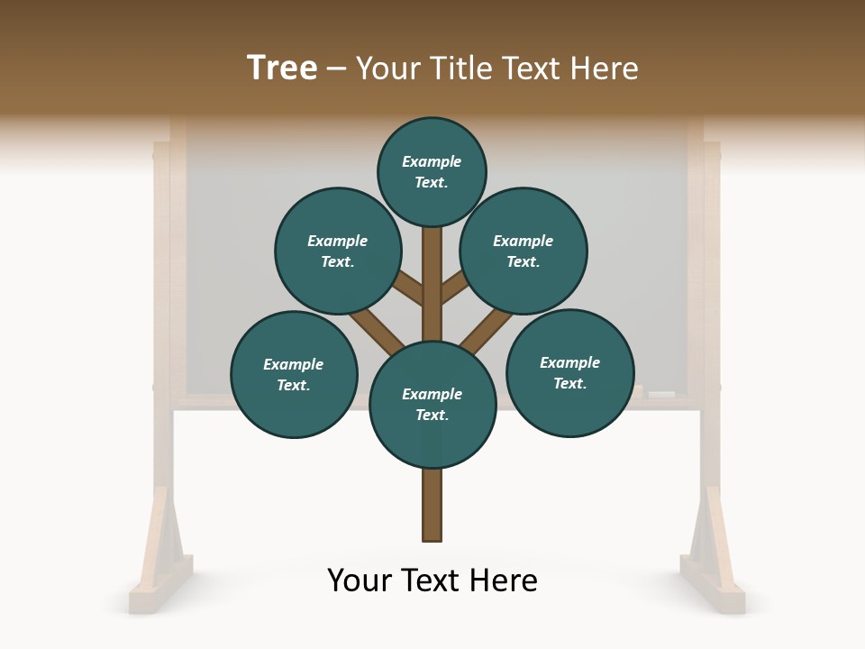 Chalkboard Background Study PowerPoint Template