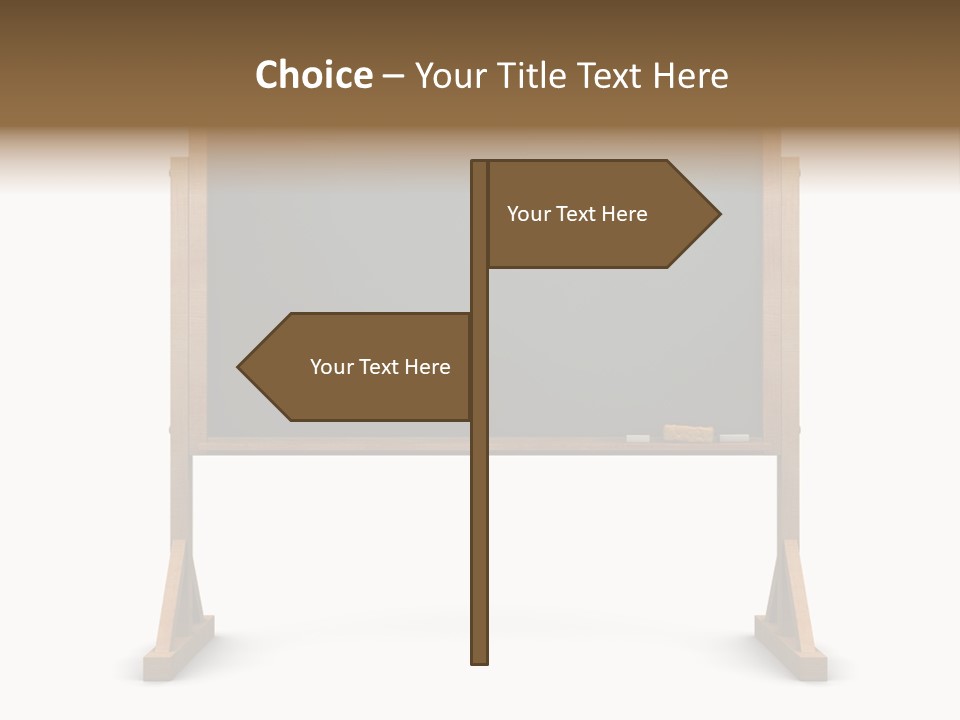 Chalkboard Background Study PowerPoint Template