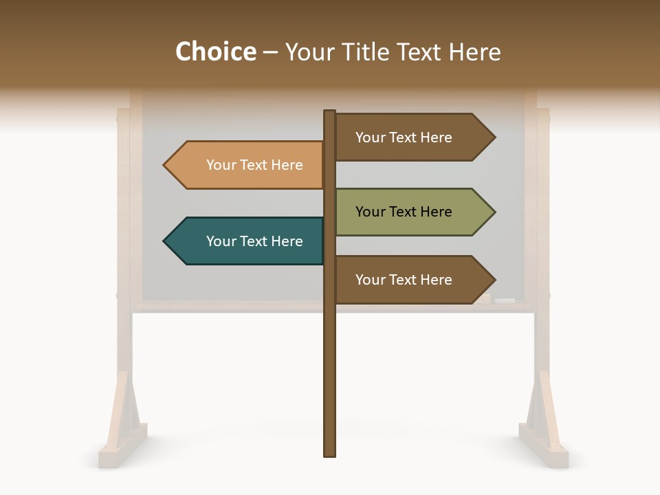 Chalkboard Background Study PowerPoint Template