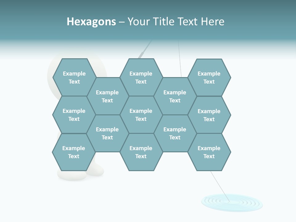 Fish Sport Isolated PowerPoint Template