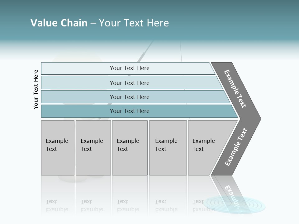 Fish Sport Isolated PowerPoint Template