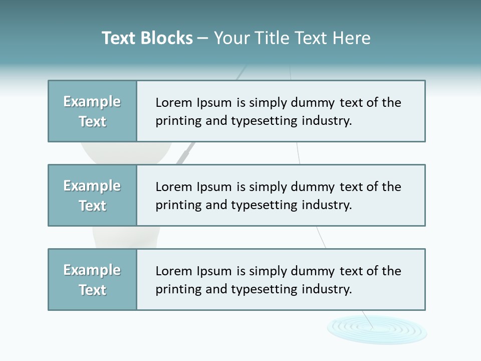 Fish Sport Isolated PowerPoint Template