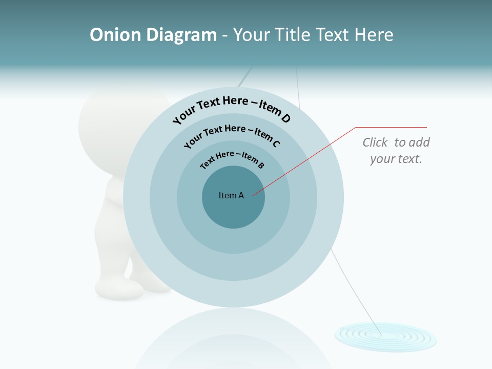 Fish Sport Isolated PowerPoint Template