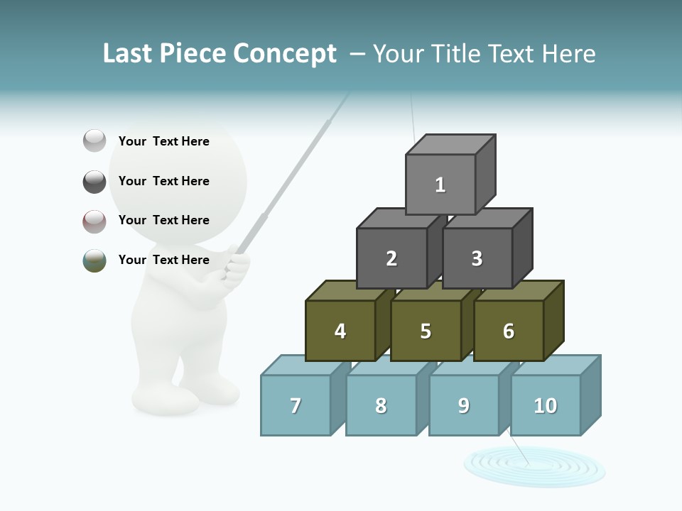 Fish Sport Isolated PowerPoint Template