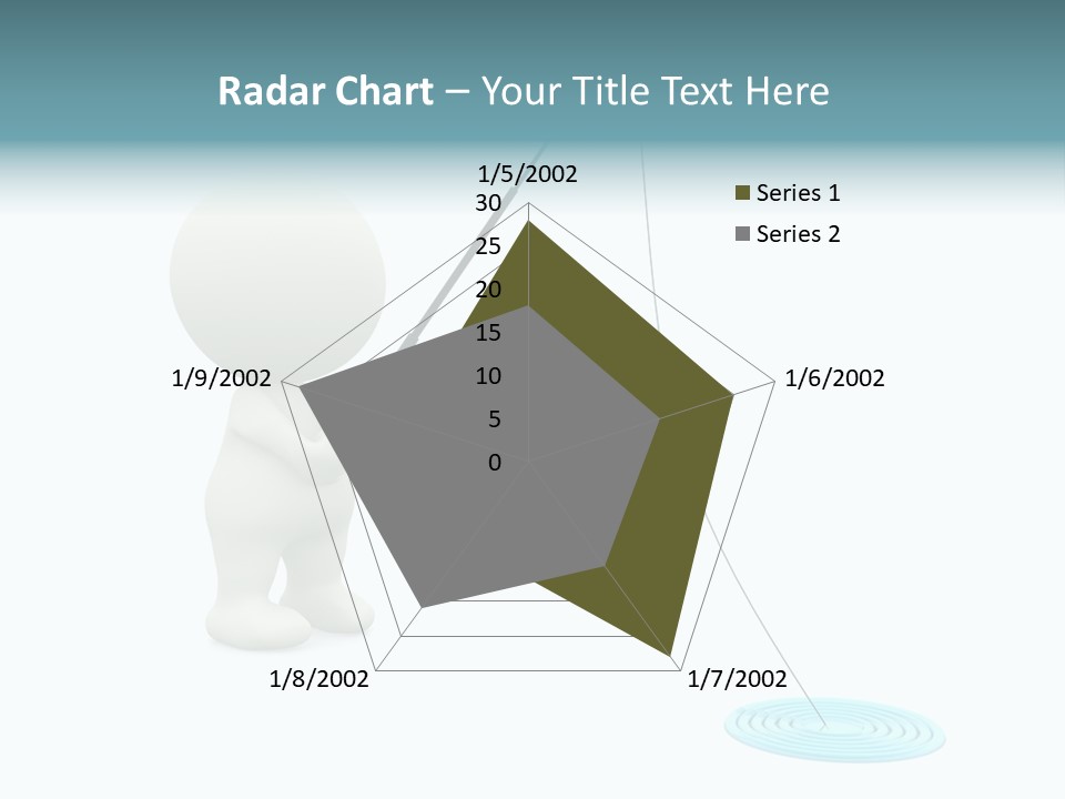 Fish Sport Isolated PowerPoint Template