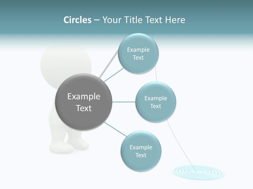 Fish Sport Isolated PowerPoint Template