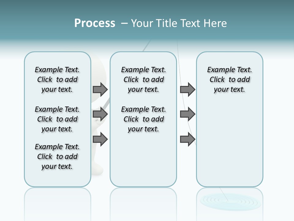 Fish Sport Isolated PowerPoint Template