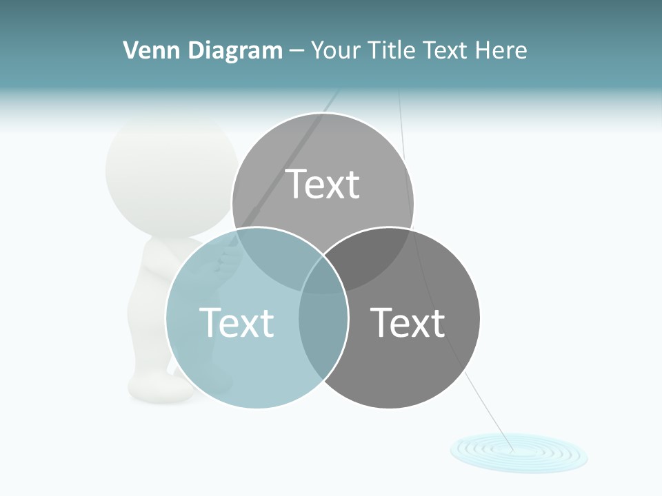 Fish Sport Isolated PowerPoint Template