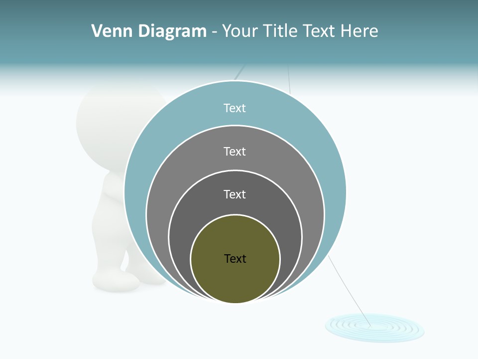 Fish Sport Isolated PowerPoint Template