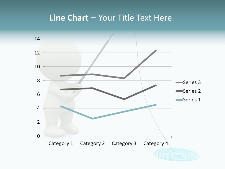 Fish Sport Isolated PowerPoint Template