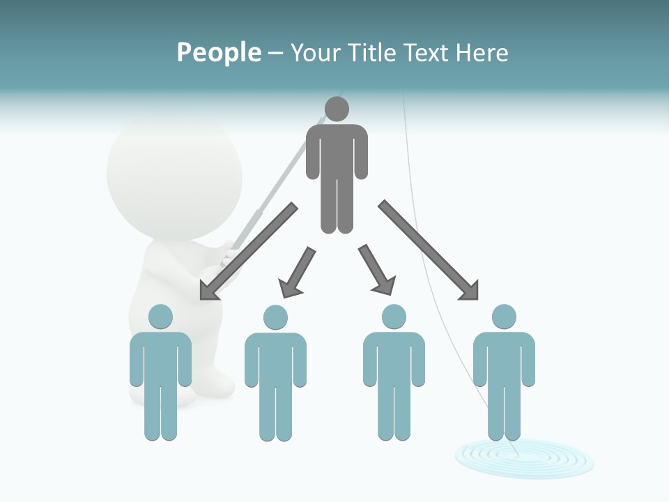 Fish Sport Isolated PowerPoint Template