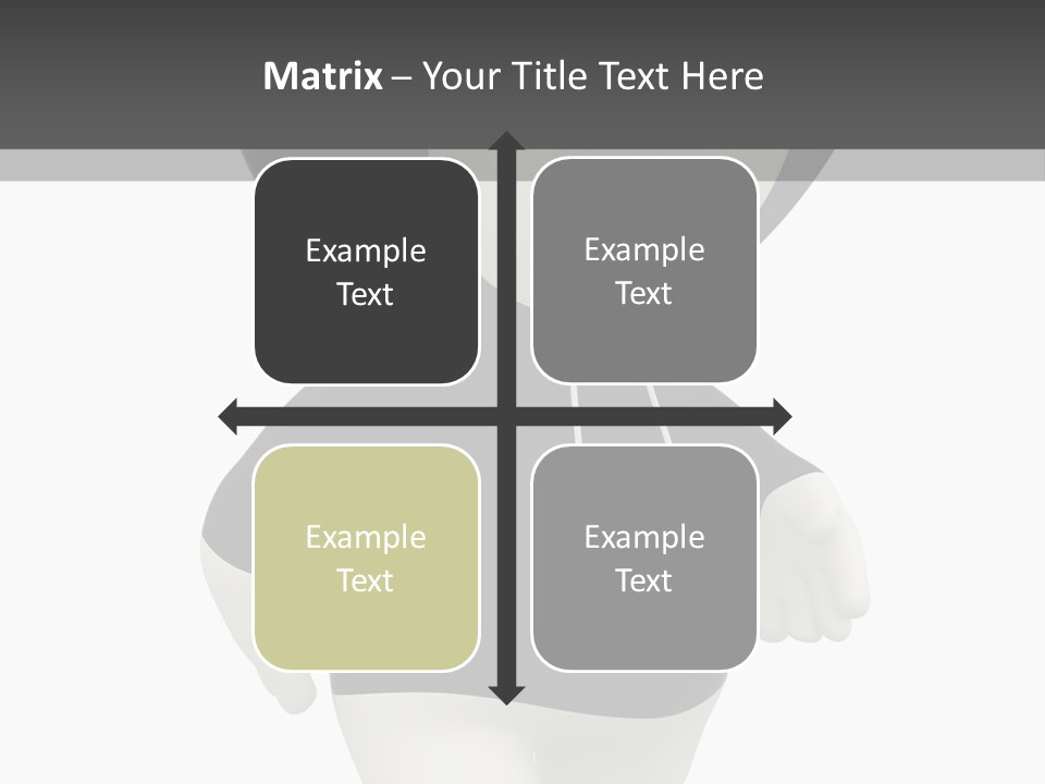 Male Sportive Scary PowerPoint Template