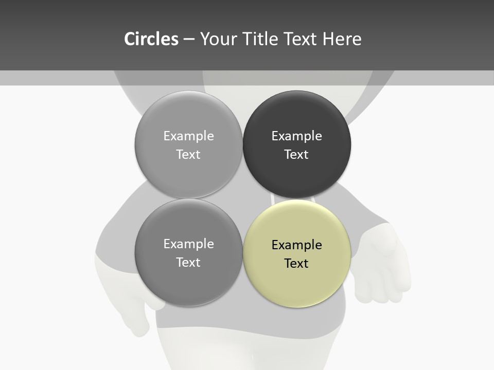 Male Sportive Scary PowerPoint Template