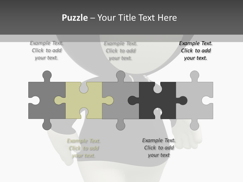 Male Sportive Scary PowerPoint Template