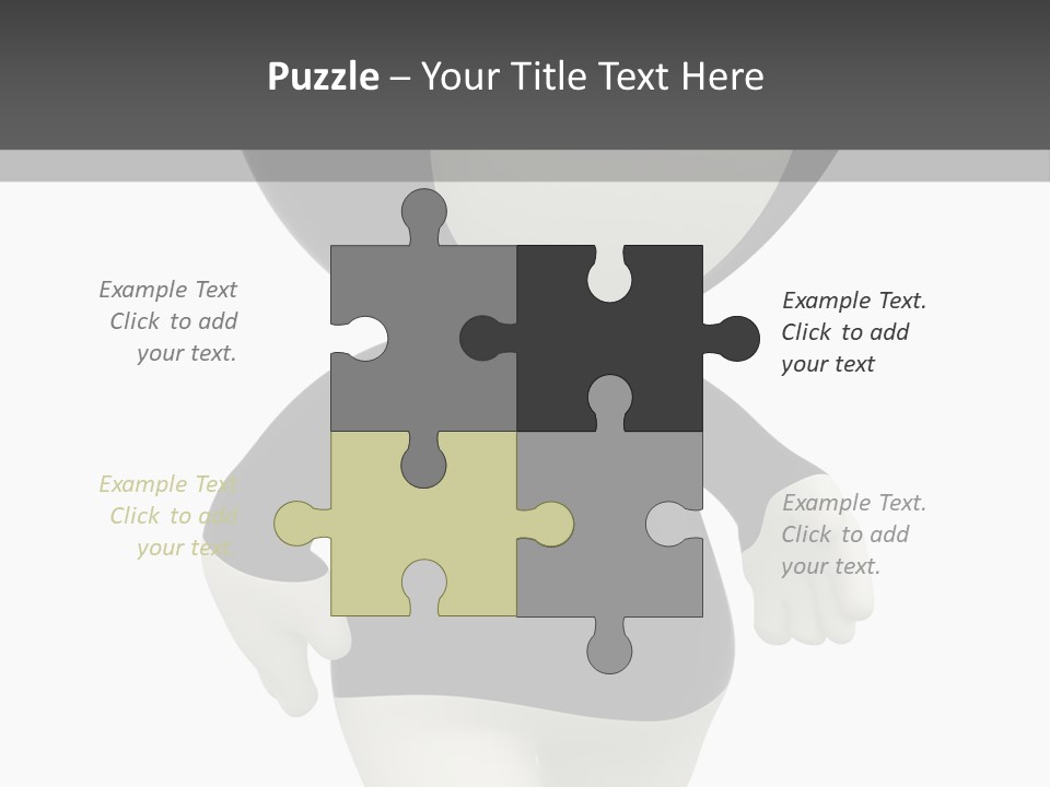 Male Sportive Scary PowerPoint Template