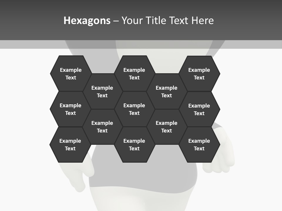 Male Sportive Scary PowerPoint Template