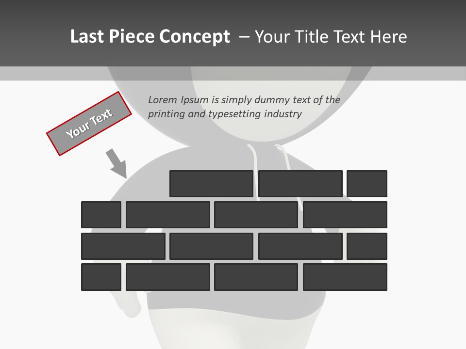 Male Sportive Scary PowerPoint Template