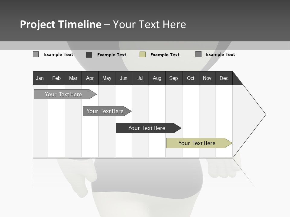 Male Sportive Scary PowerPoint Template