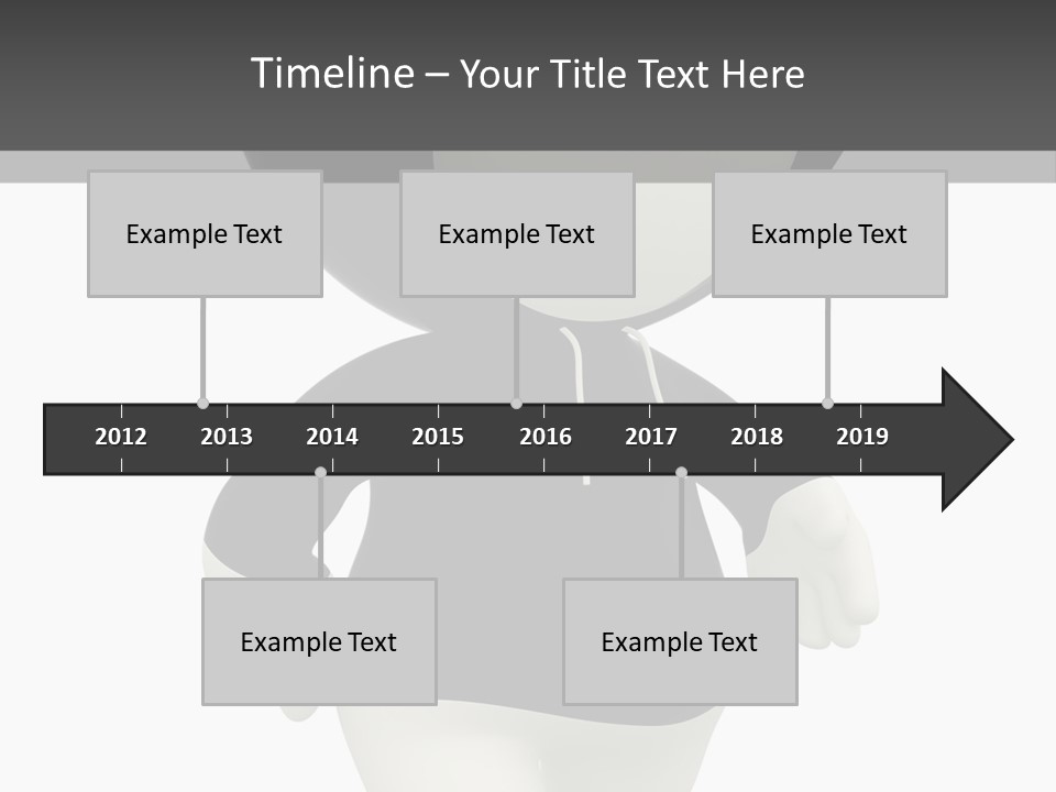 Male Sportive Scary PowerPoint Template