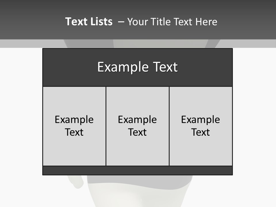 Male Sportive Scary PowerPoint Template