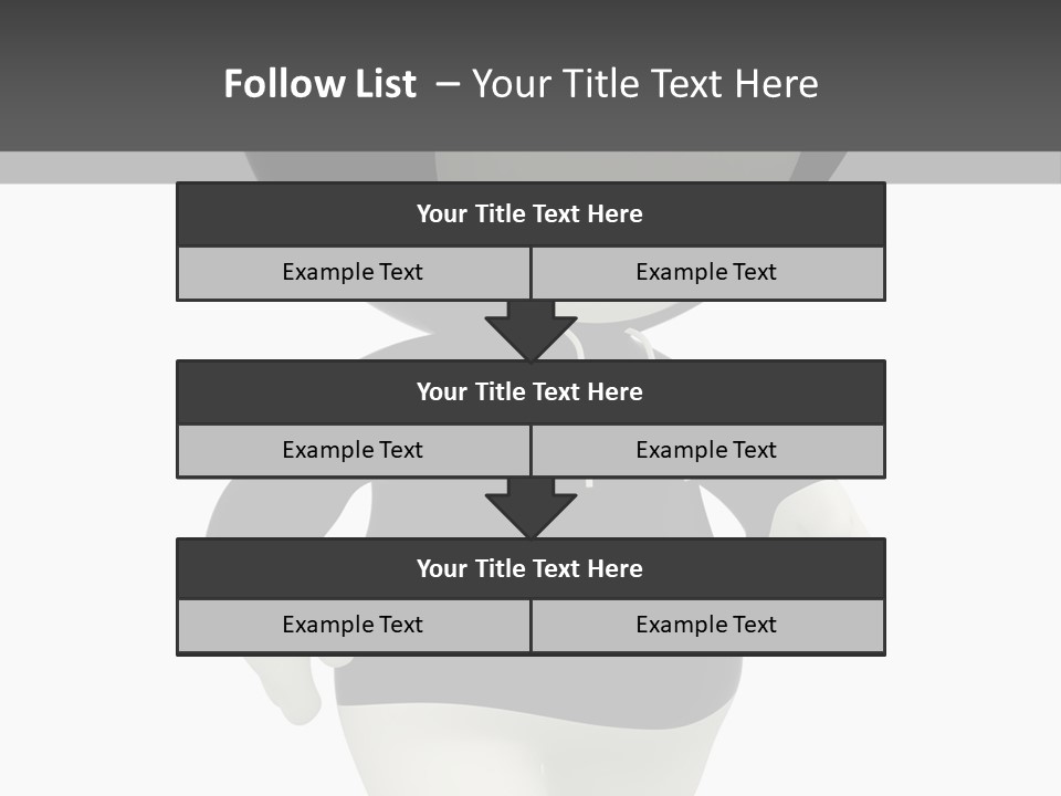Male Sportive Scary PowerPoint Template