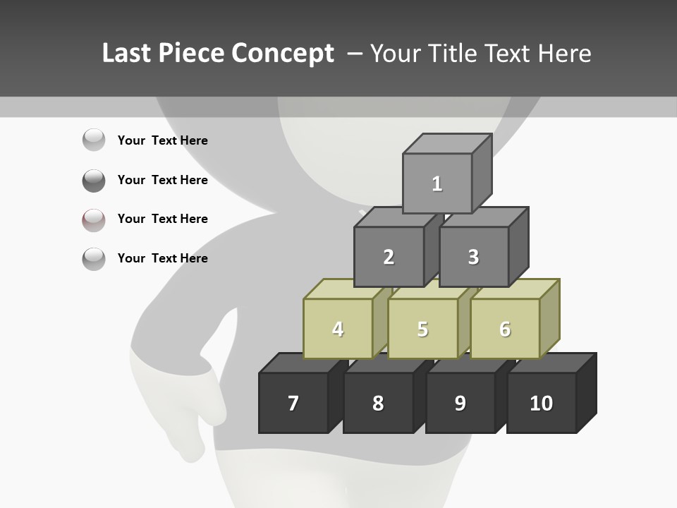 Male Sportive Scary PowerPoint Template