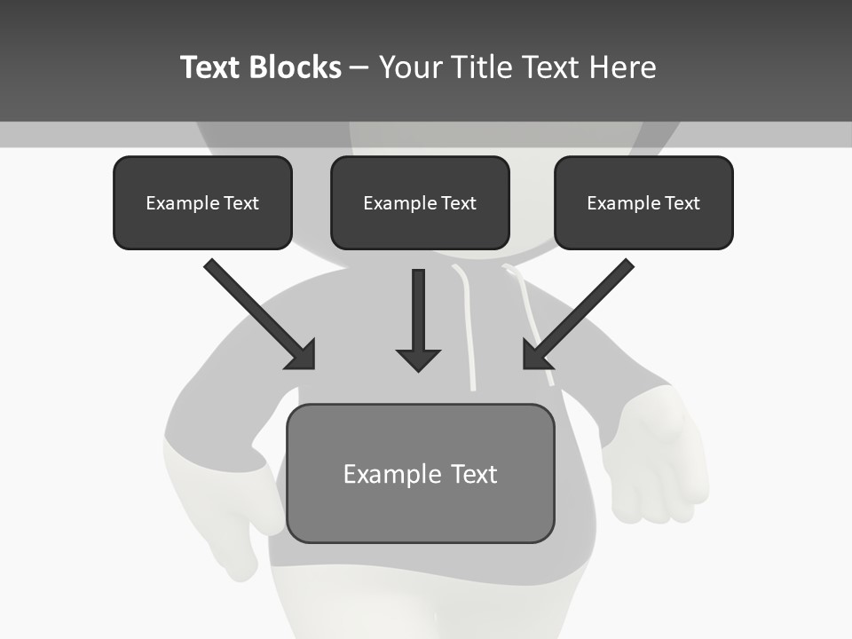 Male Sportive Scary PowerPoint Template