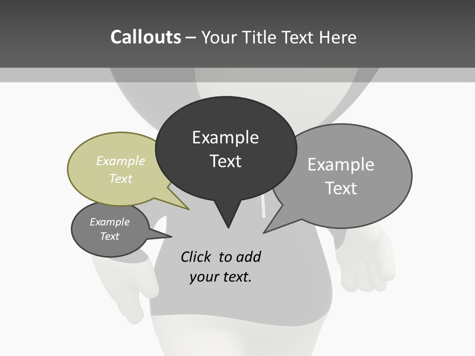 Male Sportive Scary PowerPoint Template