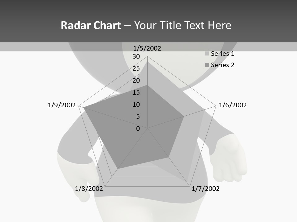 Male Sportive Scary PowerPoint Template