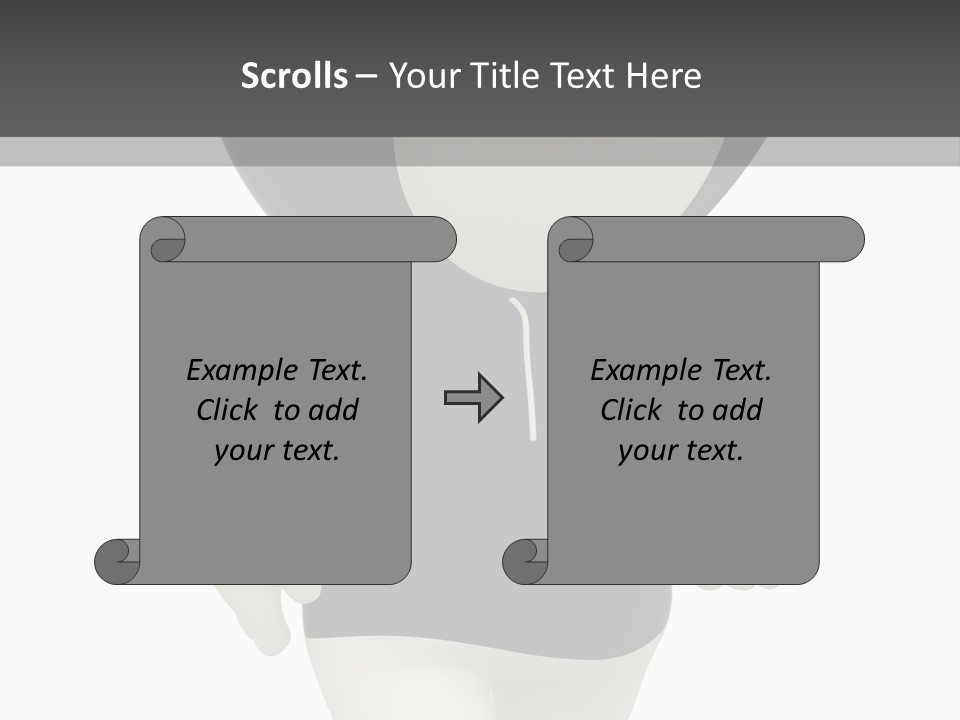 Male Sportive Scary PowerPoint Template