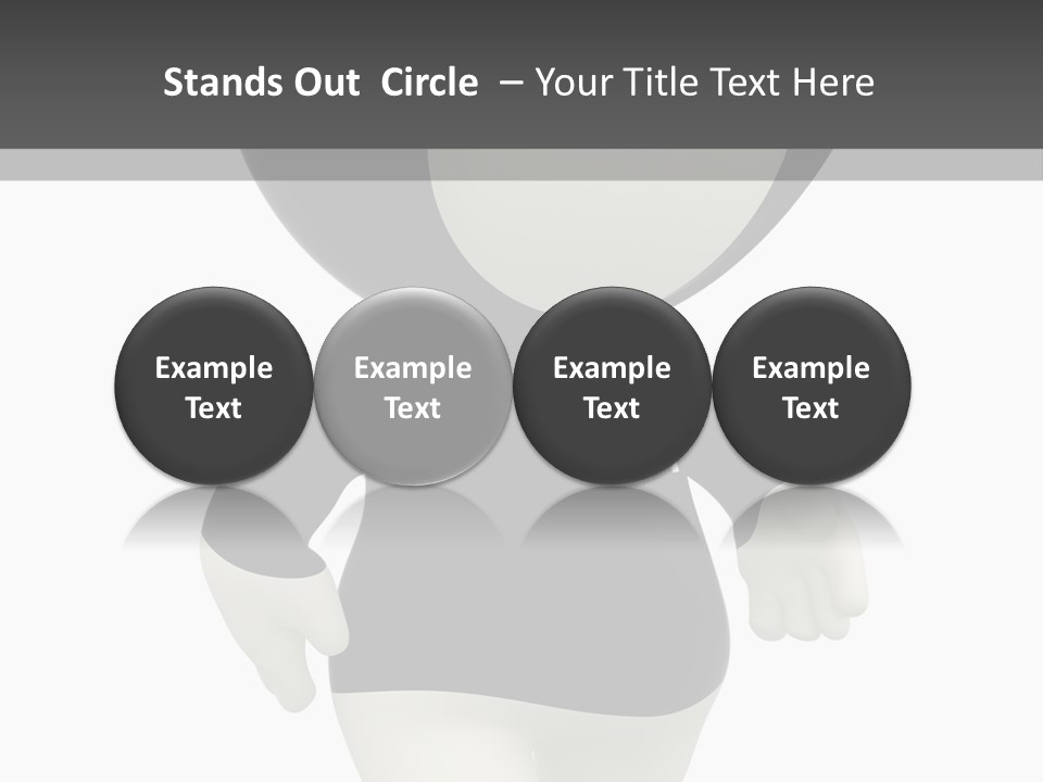 Male Sportive Scary PowerPoint Template