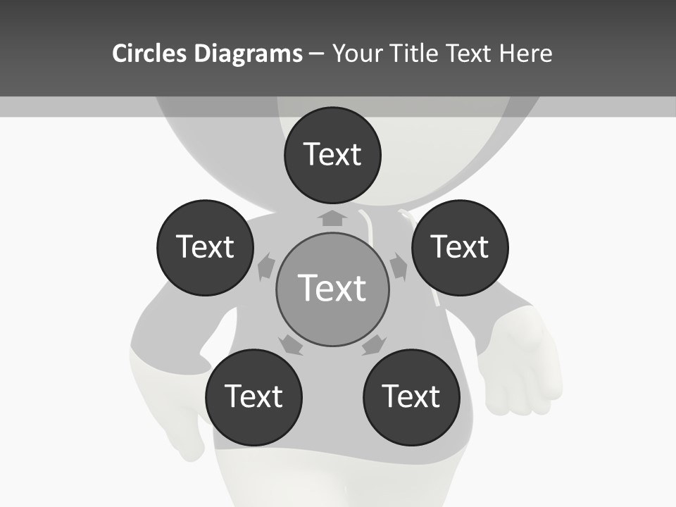 Male Sportive Scary PowerPoint Template