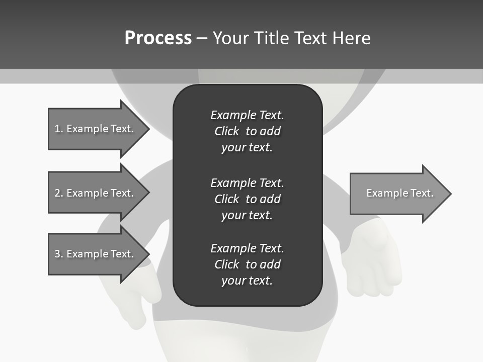 Male Sportive Scary PowerPoint Template