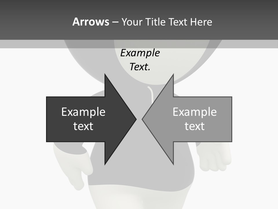 Male Sportive Scary PowerPoint Template