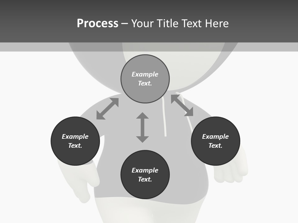 Male Sportive Scary PowerPoint Template