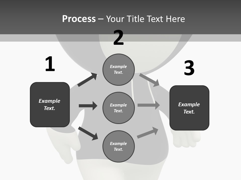 Male Sportive Scary PowerPoint Template