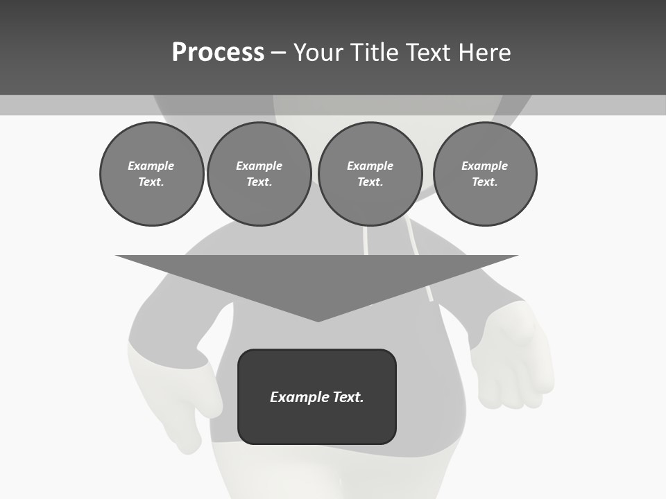 Male Sportive Scary PowerPoint Template