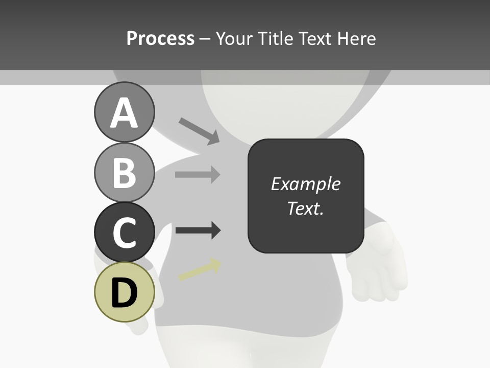 Male Sportive Scary PowerPoint Template
