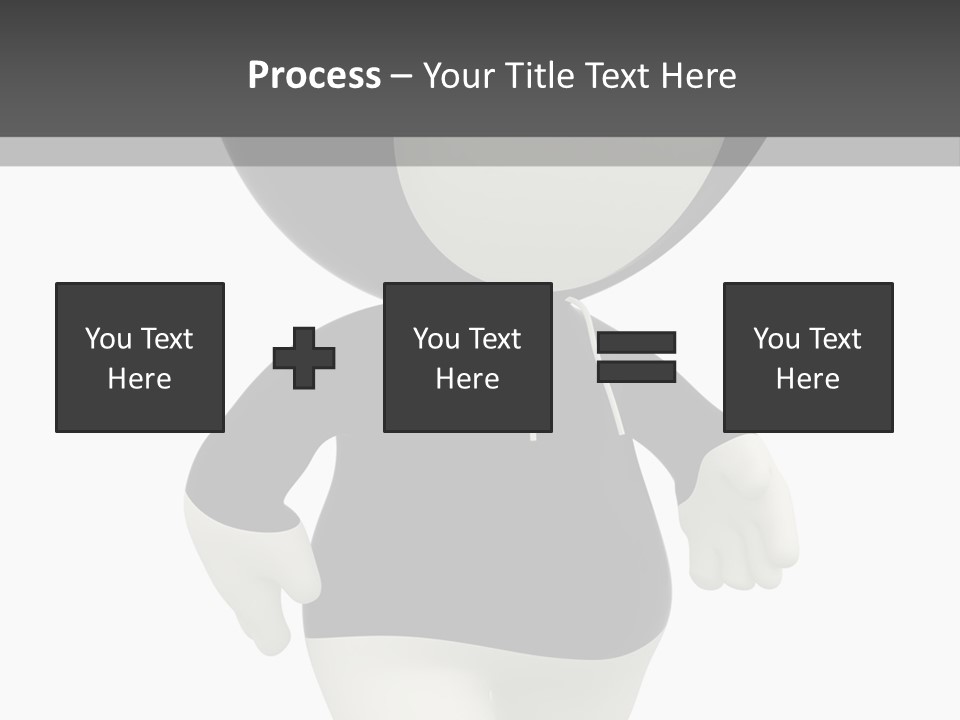 Male Sportive Scary PowerPoint Template