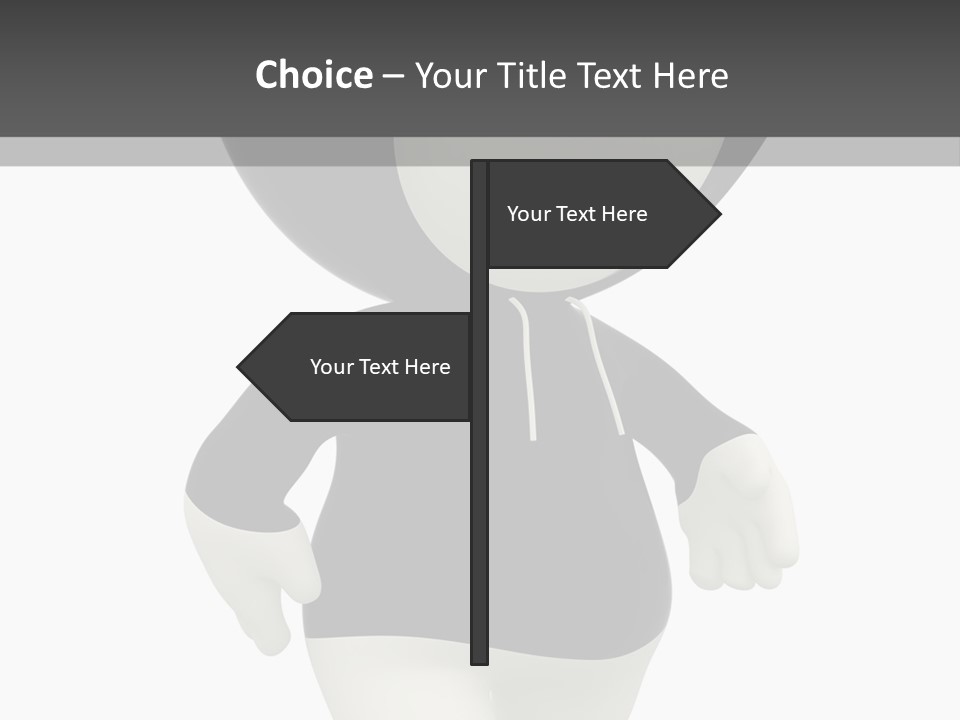 Male Sportive Scary PowerPoint Template