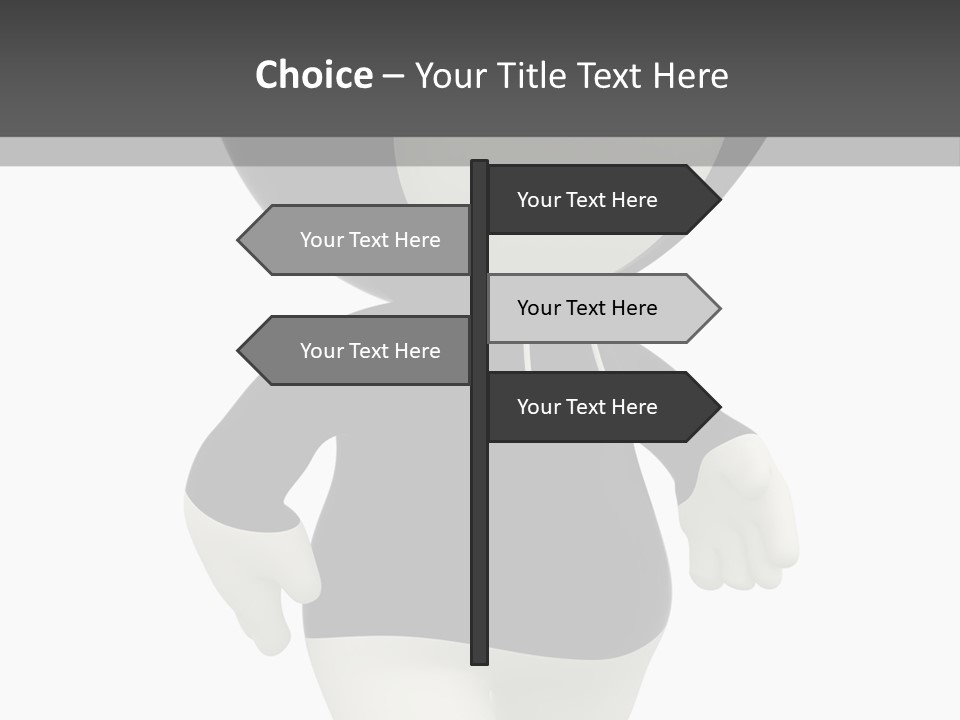 Male Sportive Scary PowerPoint Template