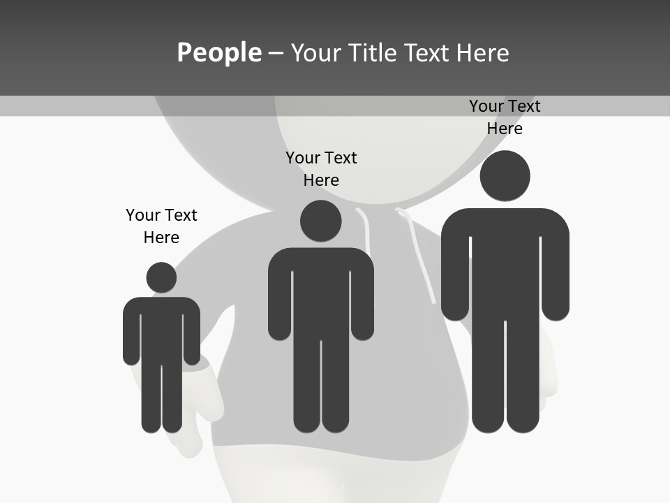 Male Sportive Scary PowerPoint Template