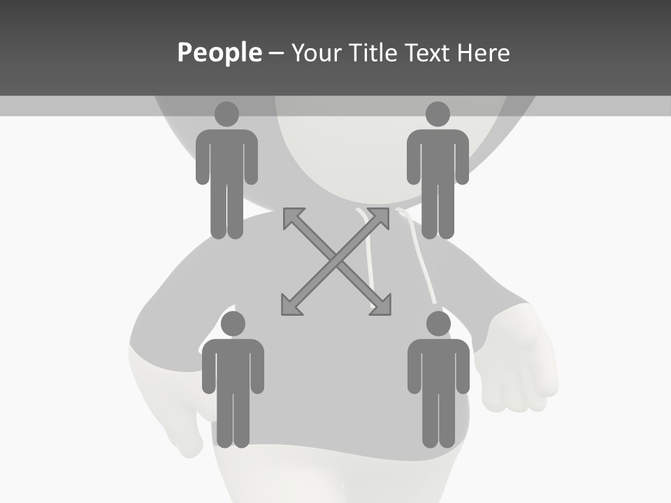 Male Sportive Scary PowerPoint Template