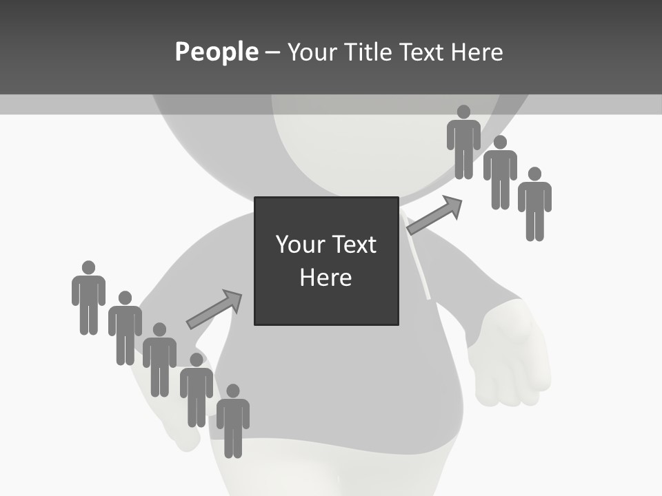 Male Sportive Scary PowerPoint Template