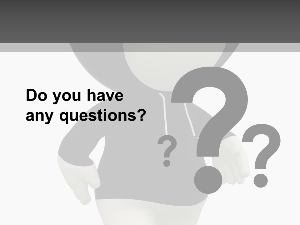 Male Sportive Scary PowerPoint Template