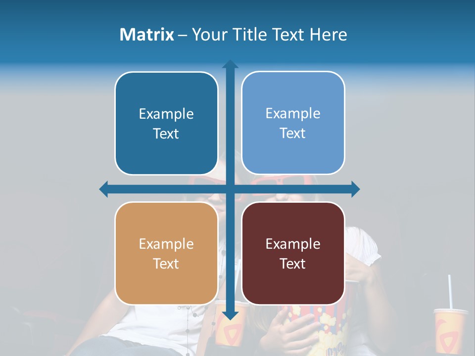 Glasses Indoors Women PowerPoint Template